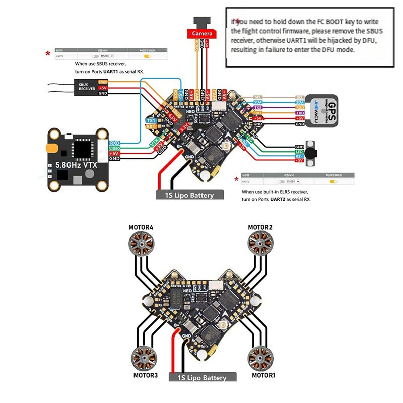 FBIL-F435 NEO 1S AIO Flight Co - Fpv Drone Flight Controller ulasan dan harga
