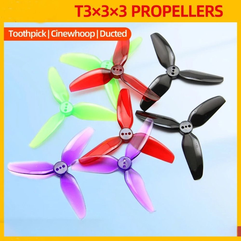 2Pairs HQProp T3X3X3 Propeller - Fpv Drone Goggles ulasan dan harga