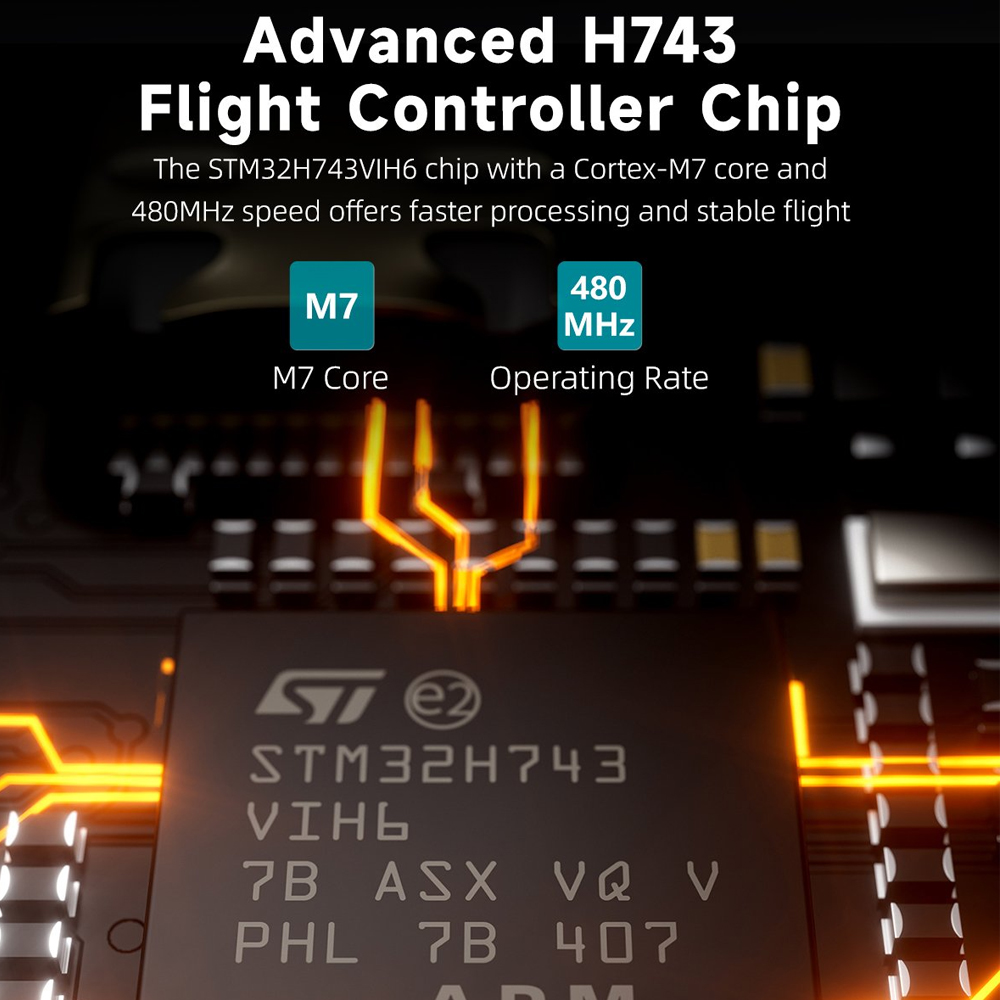 GEPRC TAKER H743 BT 8Bit 80A S - Fpv Drone Esc ulasan dan harga