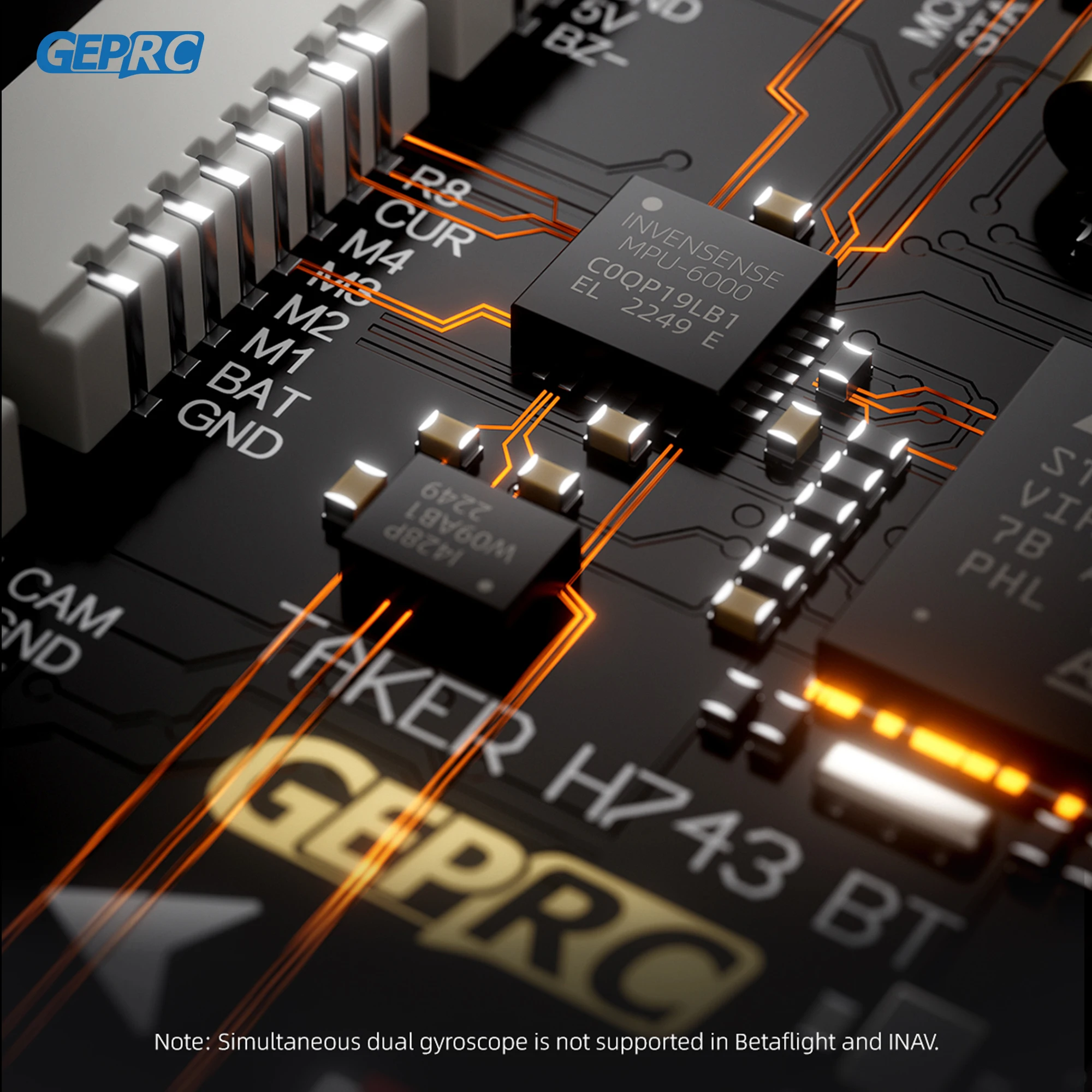 GEPRC TAKER H743 BT 32Bit 65A  - Fpv Drone Flight Controller ulasan dan harga