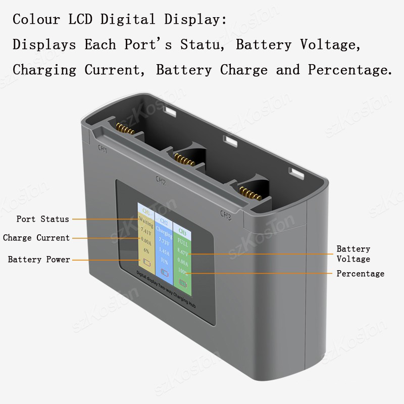 For DJI Mavic Mini 2/SE Mini 4 - Fpv Drone Charger ulasan dan harga