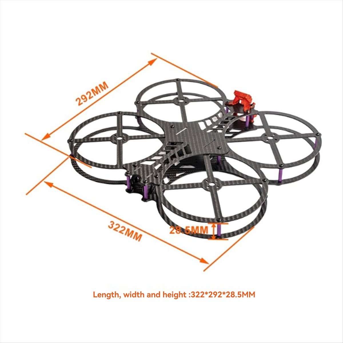 WOW! 5Inch FPV Drone Frame 223 - Fpv Drone Tool Kit ulasan dan harga