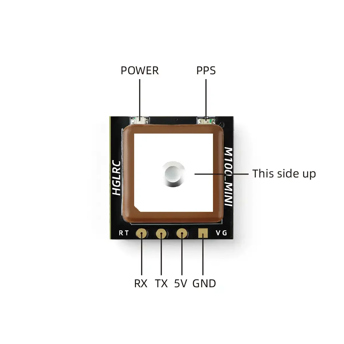 HGLRC M100 Mini GPS Module M10 - Fpv Drone Kit ulasan dan harga