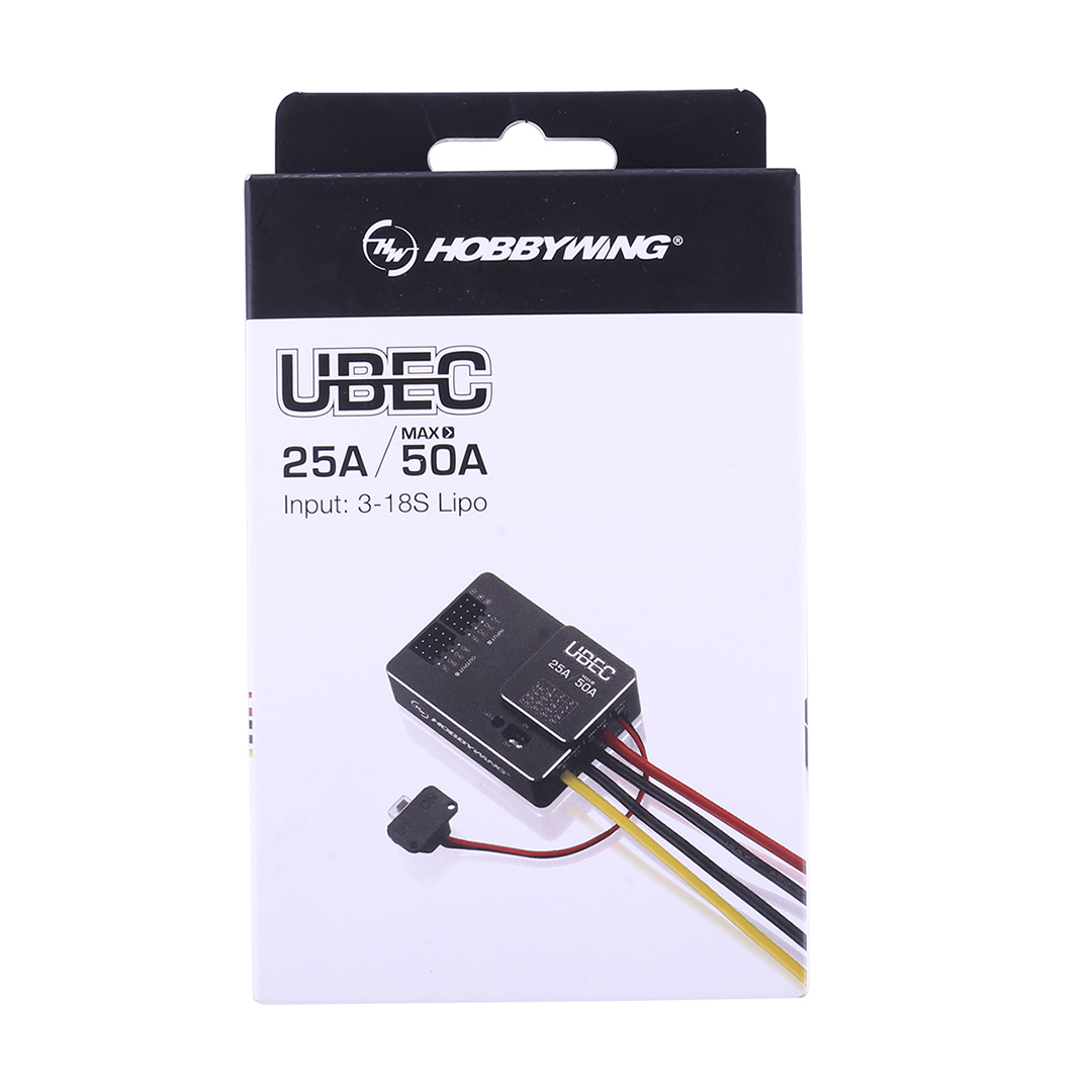 Hobbywing UBEC 25A HV 3-18S Mo - Fpv Drone Quadcopter ulasan dan harga